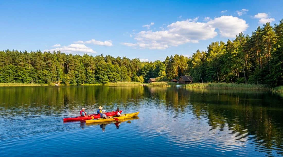 Mazury - jeziora i kajaki